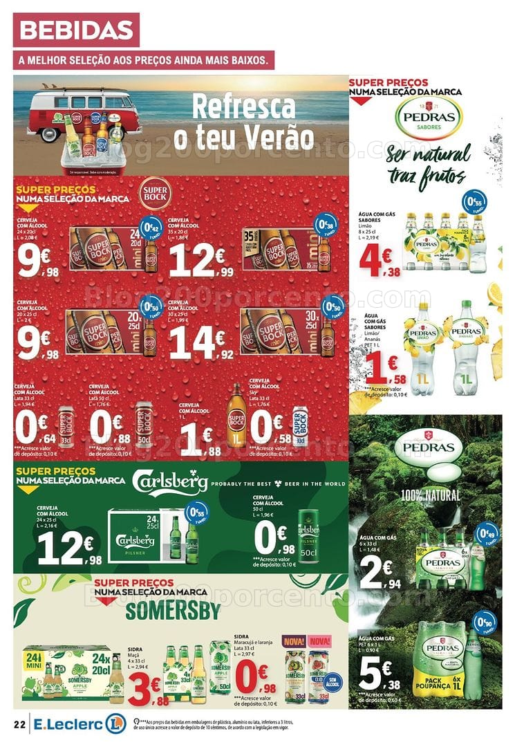 Antevisão Folheto E-LECLERC Promoções de 30 julho a 5 agosto